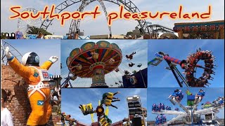 Southport pleasureland in uk 2023 [upl. by Sublett]