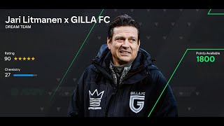 EA SPORTS FC 24 Jari Litmanen x GILLA FC  FC 24 Squad Battles Match [upl. by Gretal564]