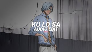 ku lo sa tiktok versionbest part  oxlade edit audio [upl. by Neff]