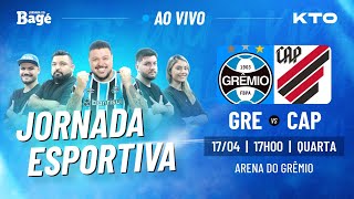 AO VIVOJORNADA DO BAGÉGRÊMIO X ATHLÉTICO PR DIRETO DA ARENA [upl. by Ekalb]