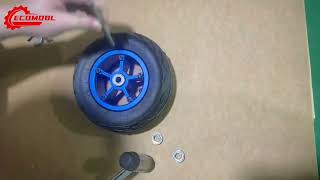 How to replace bearings of Ecomobl ET skateboard longboard [upl. by Hayyim]