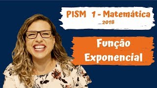 PISM 1  Matemática 2018  Função Exponencial questão13 [upl. by Roberson]