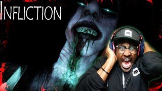 SHE IS LURKING IN THE DARKNESS  Infliction Gameplay Part 1 [upl. by Norrahc]