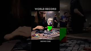 Skewb World record☠️ 🤔✨  shorts rubikskube wca [upl. by Aisiat]