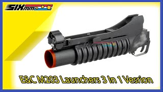 EampC M203 Launchers 3 In 1 Vesrion Short BarrelBLK [upl. by Sedgewake]