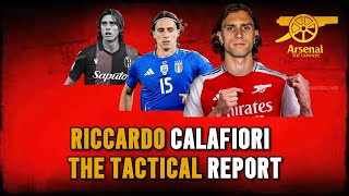 Why Riccardo Calafiori Perfectly Fits Arteta’s Tactics InDepth Analysis [upl. by Veneaux]