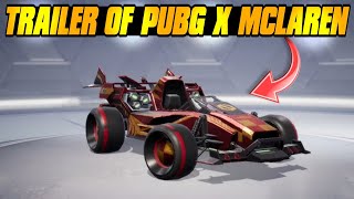 🔴 Pubg x Mclaren Collab  Trailer  F1 Buggy Skin  Pubg Mobile [upl. by Alicec]