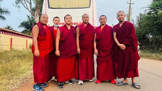 20231211 shar gaden monastery to Serpom monastery trips video [upl. by Mario]