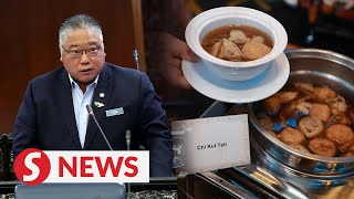 Respect multiracial structure stop turning Bak Kut Teh into a religious issue says Tiong [upl. by Lemor]