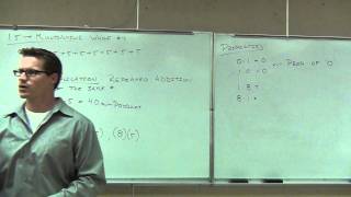 Prealgebra Lecture 15 Part 1 [upl. by Rubina]