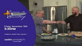 Councilor Kevin OToole on Cuisine in the Country  Nov 15th on Eastlink Community TV [upl. by Ecyarg]