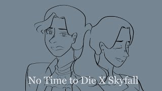 Hamilton animatic  lams amp Hamliza No Time to Die x Skyfall [upl. by Keane11]