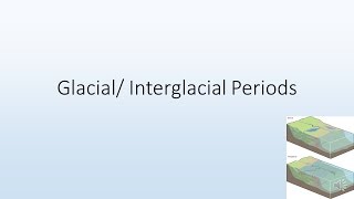 GlacialInterglacial Periods Quiz GCSE Geography AQA A [upl. by Vaughan]