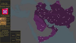 History of the Parthian amp Sasanian Empires  Every Year [upl. by Wickner]