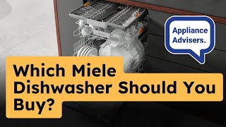 Which Miele Dishwasher Should You Buy Good Better amp Best Options [upl. by Ardnaskela162]