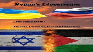 Live HD cams from RussiaUkraine amp PalestineIsrael Middle East [upl. by Hugibert]