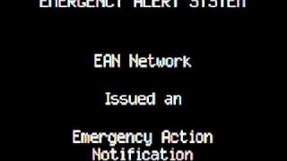 Emergency Alert System  Nuclear Bomb Attack [upl. by Aicatsan]