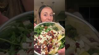 The salad recipe I’m making for thanksgiving this year fallrecipes salad thanksgivingrecipe [upl. by Aicnatsnoc432]