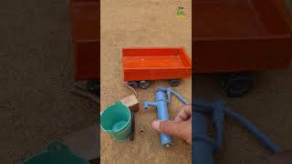 Mini Chaff Cutter Machine Project Mini Handpump Water Motor And Cow Video Project shorts [upl. by Melton]