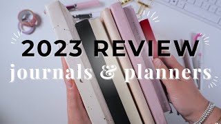 Reviewing my 2023 Planners amp My Choices for 2024 [upl. by Hardunn183]