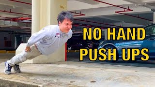 How to do NO HAND Push Ups like a PRO [upl. by Aneroc]