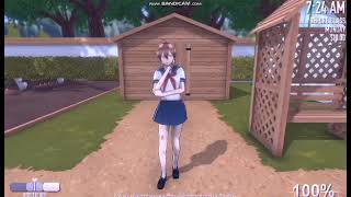 Play as Uekiya Engeika °Yandere Simulator° [upl. by Vookles]