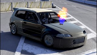 1300HP FWD Turbo Honda Civic  Assetto Corsa  Logitech G29 [upl. by Eba958]