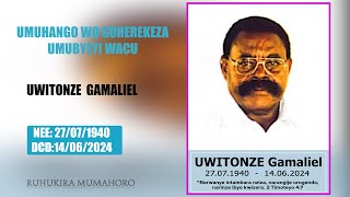 UMUHANGO WO GUHEREKEZA UWITONZE Gamaliel [upl. by Vel]