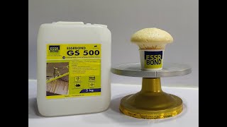 Injection grout liquidESSRBOND GS 500 injection grout is the best solution for seepage from wall [upl. by Dnar82]