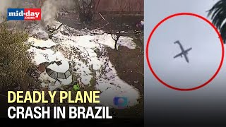 Brazil Plane Crash Eyewitness narrate heartwrenching details of moments before plane crash [upl. by Ody179]