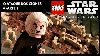 LEGO STAR WARS THE SKYWALKER SAGA  O ATAQUE DOS CLONES DUBLADO E LEGENDADO EM PORTGUÊS  PARTE 1 [upl. by Nishi]