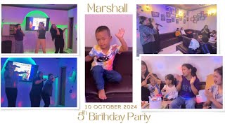 Marshall  Birthday Party  Karaoke [upl. by Nwahsan]