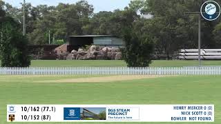 TriGrammar Cricket  Brisbane Grammar School V Sydney Grammar School  2024  Day 2 [upl. by Nyleuqcaj]