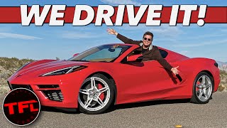 The 2020 Chevy C8 Corvette Stingray Goes From 060 MPH How Fast First Drive Review [upl. by Gnus]