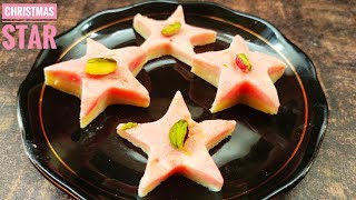 Christmas Star  Fireless Cooking Competition Recipe  Instant Sweets [upl. by Adnawed855]