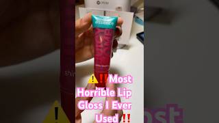 REALLY TERRIBLE LIP GLOSS  ESSENCE JUICY BOMB WITTY WATERMELON 🍉 😤⚠️‼️ [upl. by Tonl202]