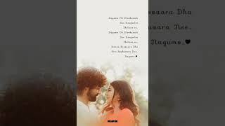 Nagumo song lyric Whatsapp Status  Hridayam movie song  Pranav  vineeth sreenivasan nagumo [upl. by Nolte]