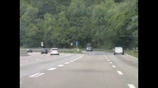 Von der A7 Richtung Guxhagen Kassel auf die A44 Richtung Dortmund [upl. by Ahsinar108]