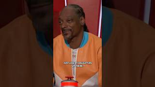 Snoop Dogg tears up during The Voice knockouts [upl. by Ennairod]