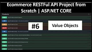 ECommerce Shopping Cart API in ASPNET CORE PART6  Errors and Value Object in Domain Layer [upl. by Batory]