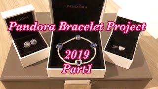 Pandora Bracelet Project 2019 Part 1 [upl. by Artsa]