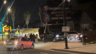 Crenshaw Blvd  Los Angeles Streets At Night [upl. by Ridley]