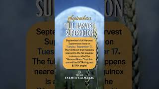 Septembers FULL HARVEST SUPERMOON [upl. by Tuchman]