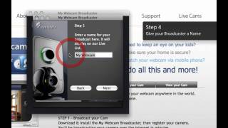 My Webcam Broadcaster  Installation walkthrough [upl. by Naivart]