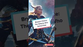 Brynjas Choice The Valkyrie Who Defied Fate mythology story shorts history [upl. by Notsirk]