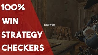 AC 3 Remastered How To Play Cowboy Checkers 100 Win Strategy Guide\Tips\Tricks [upl. by Ashbaugh]