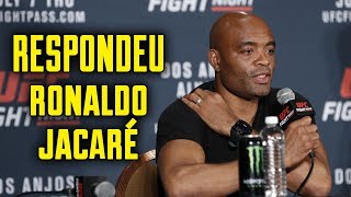 ANDERSON SILVA RESPONDEU RONALDO JACARÉ VITOR MIRANDA NOCAUTEOU [upl. by Kitty50]