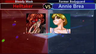 Wrestle Angels Double Impact ヘルテイカー vs アニー･ブレア 三先勝 Helltaker vs Annie Brea 3 wins out of 5 games [upl. by Aihseym746]