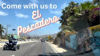 Ride to El Pescadero a Small Baja Village [upl. by Atyekram]