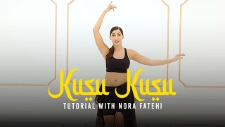 Kusu Kusu Dance Tutorial with Nora Fatehi [upl. by Alauqahs]